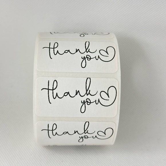 handmade Other - Pack of 100 Thank You Stickers for Poshmark 2in | Packaging Supplies NWT